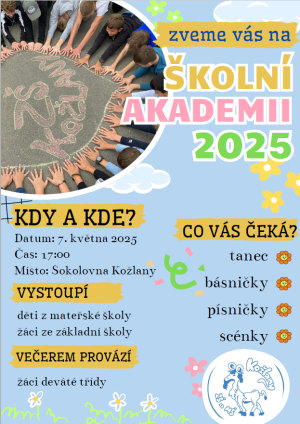 Školní akademie 2025