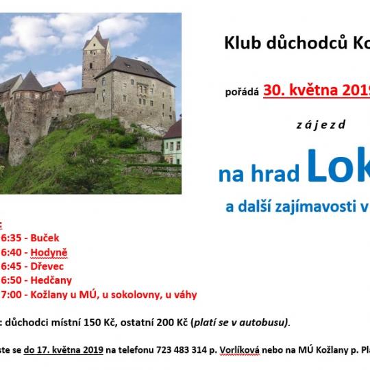 Zájezd na hrad Loket 1